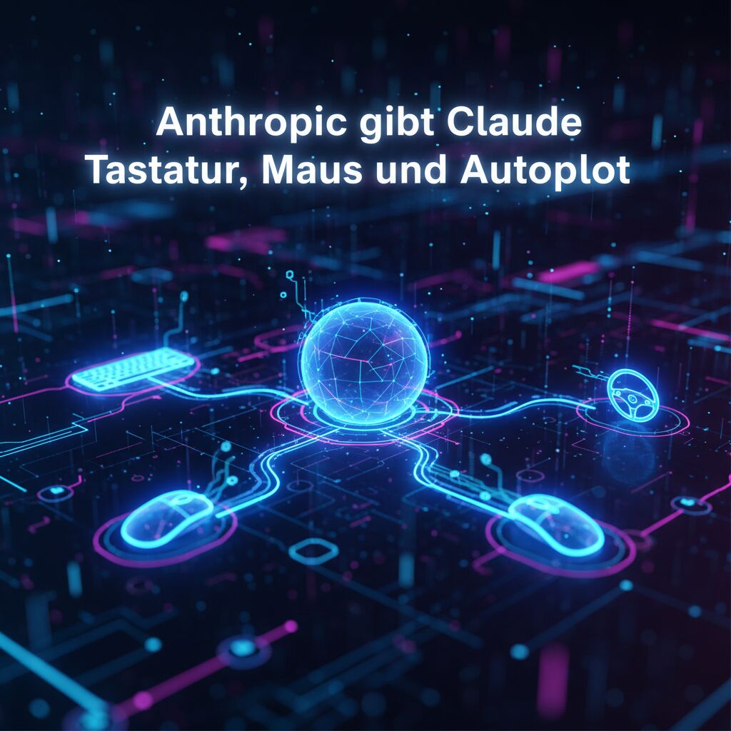 Anthropic gibt Claude Tastatur, Maus und Autopilot