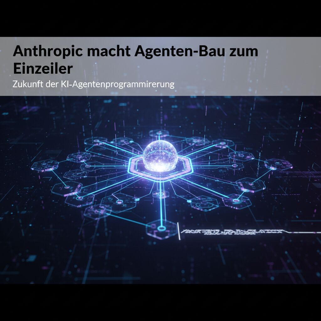 Anthropic macht Agenten-Bau zum Einzeiler