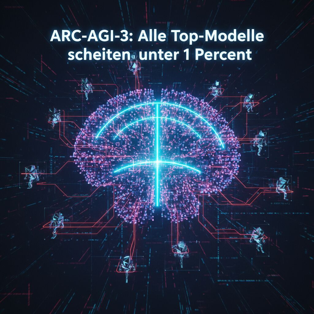 ARC-AGI-3: Alle Top-Modelle scheitern unter 1 Prozent