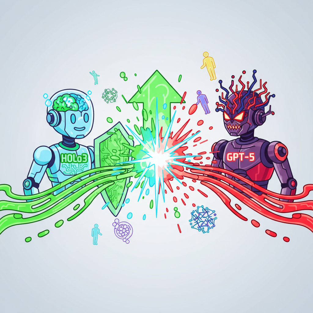 Holo3 schlägt GPT-5 mit nur 10B Parametern