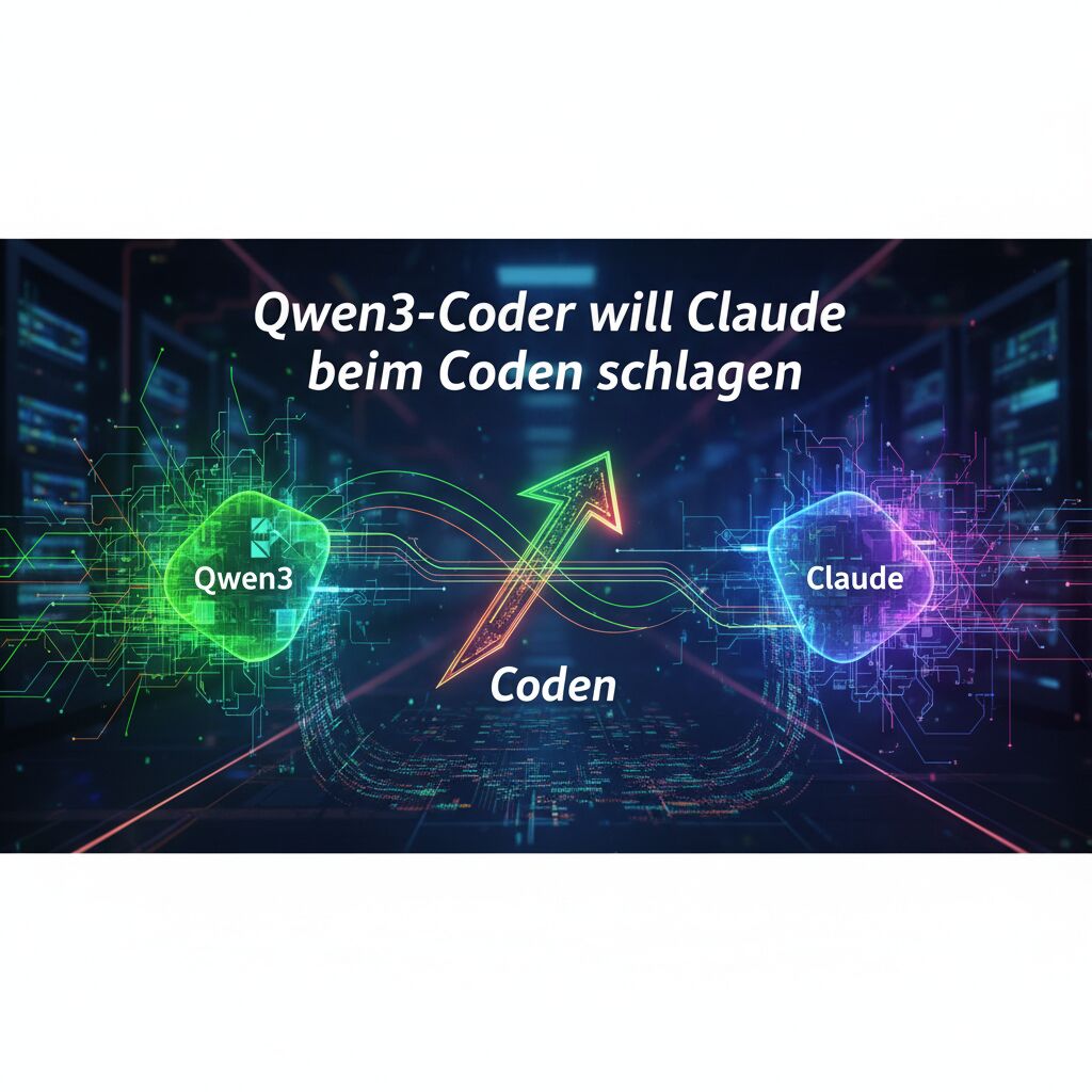 Qwen3-Coder will Claude beim Coden schlagen