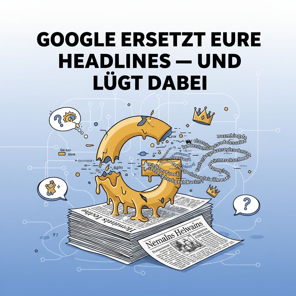 Google ersetzt eure Headlines — und lügt dabei