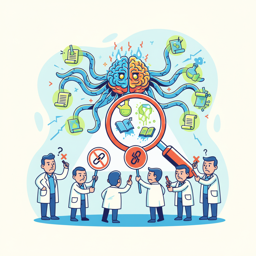 KI erfindet tausende Quellen in Medizin-Papern