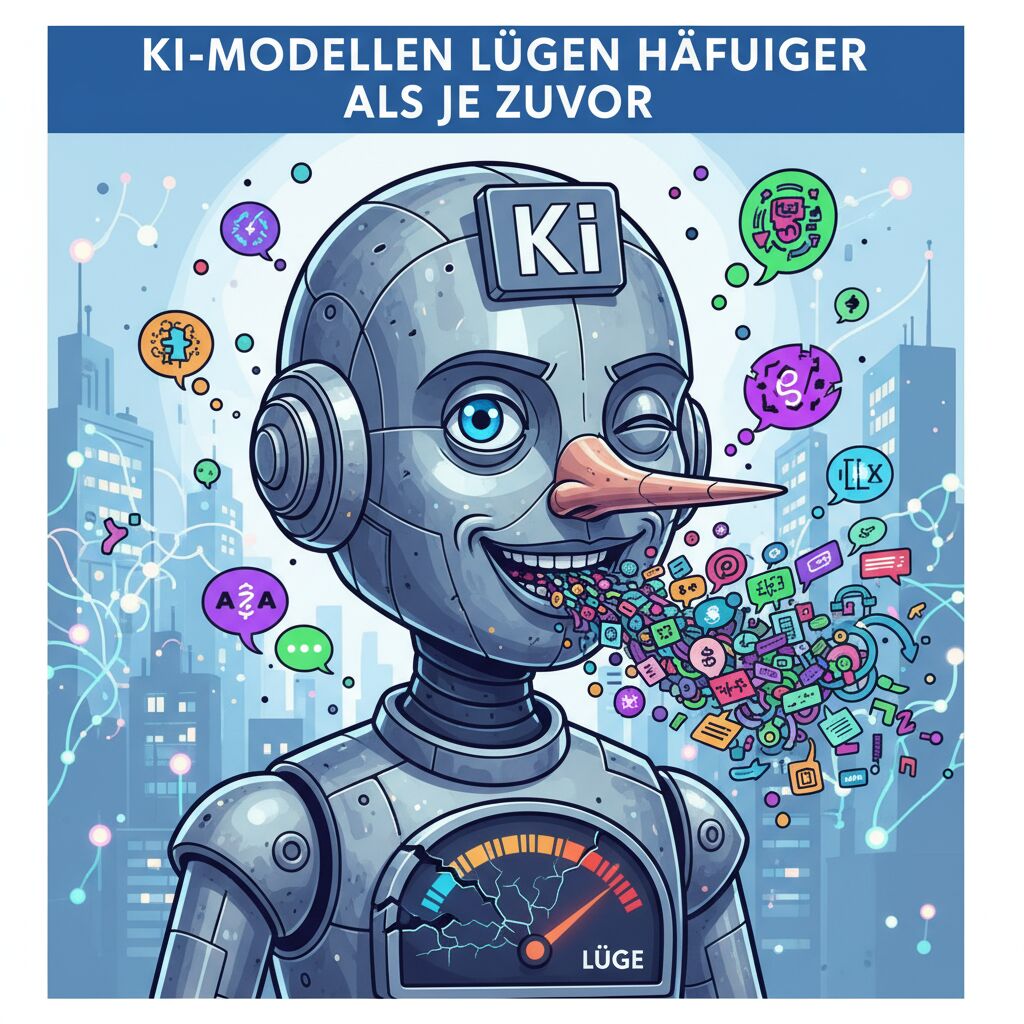 KI-Modelle lügen häufiger als je zuvor