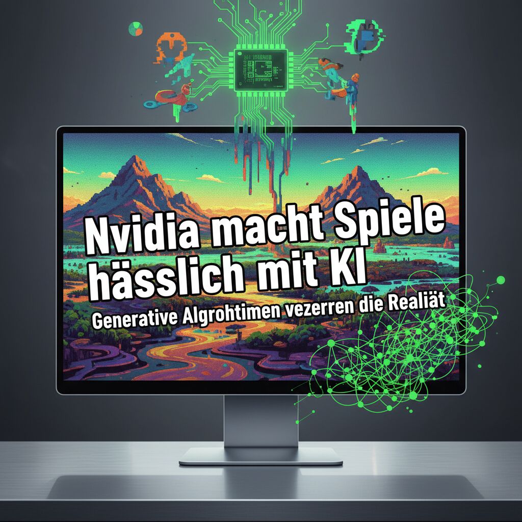 Nvidia macht Spiele hässlich mit KI