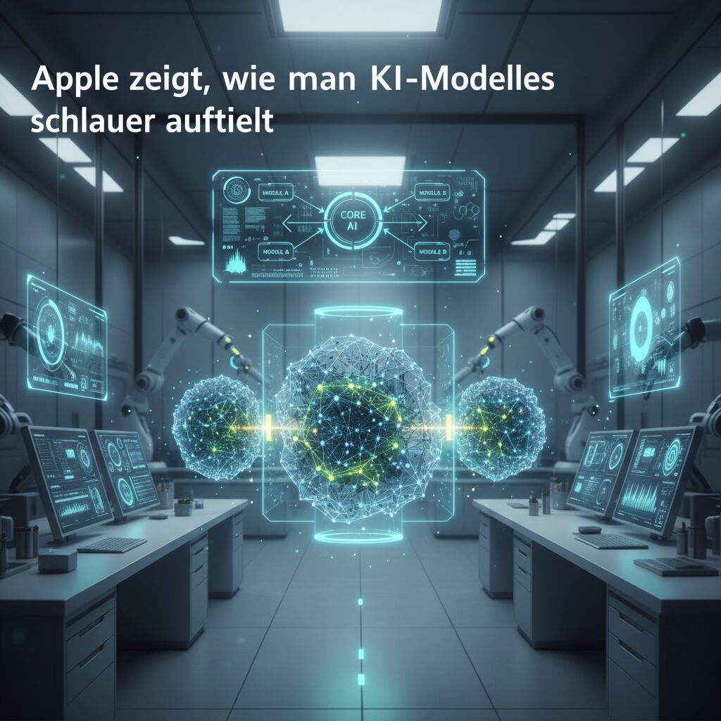 Apple zeigt, wie man KI-Modelle schlauer aufteilt