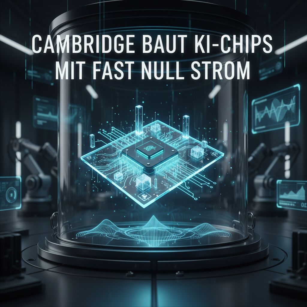 Cambridge baut KI-Chips mit fast null Strom