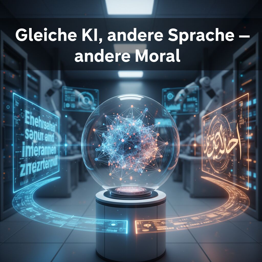 Gleiche KI, andere Sprache — andere Moral