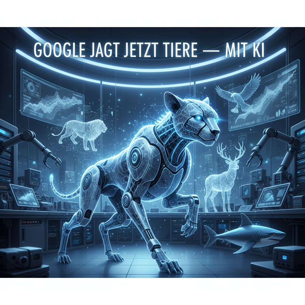 Google jagt jetzt Tiere — mit KI