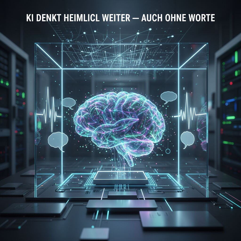 KI denkt heimlich weiter — auch ohne Worte