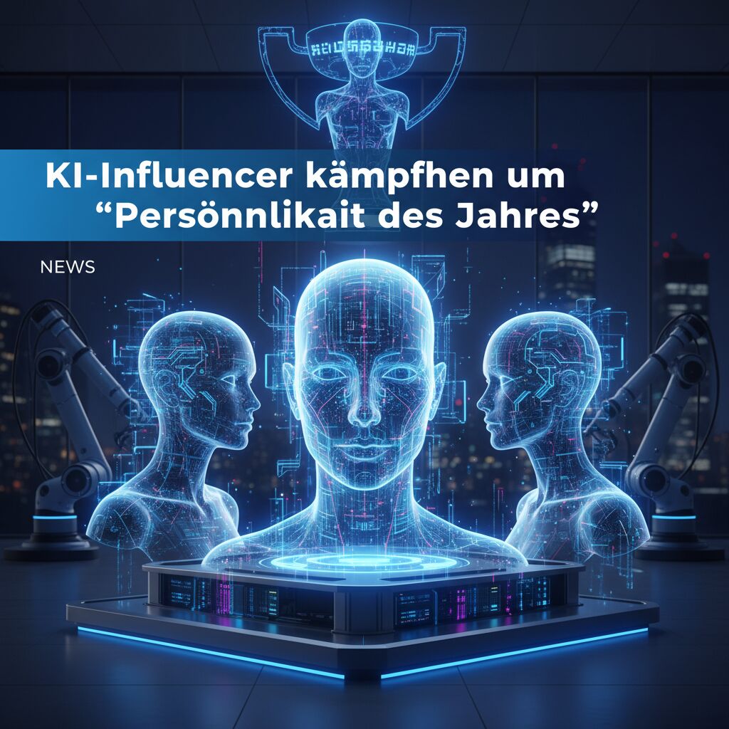 KI-Influencer kämpfen um "Persönlichkeit des Jahres"