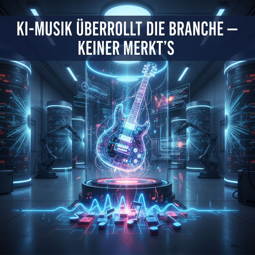 KI-Musik überrollt die Branche — keiner merkt's