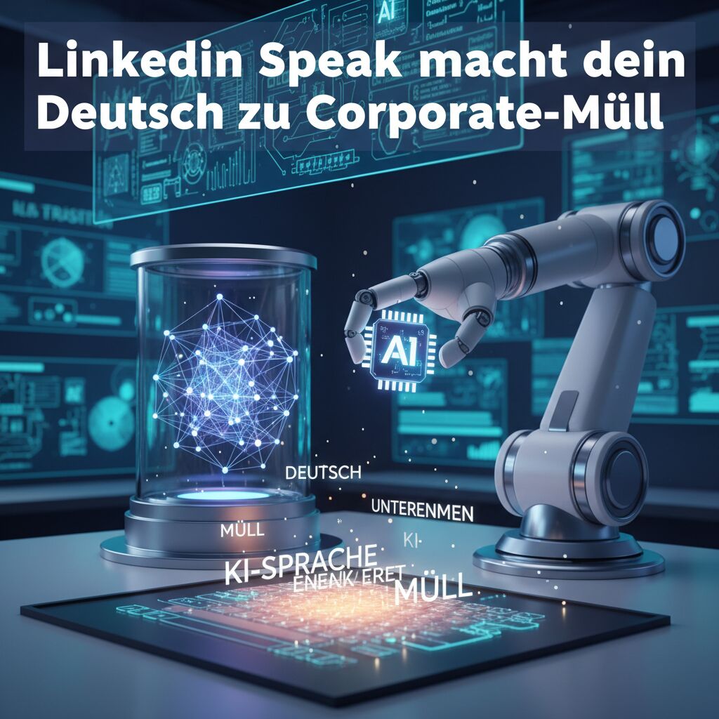 LinkedIn Speak macht dein Deutsch zu Corporate-Müll