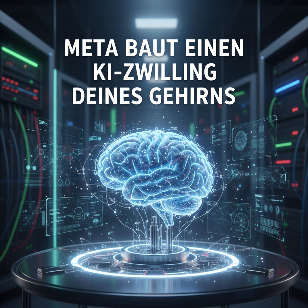 Meta baut einen KI-Zwilling deines Gehirns