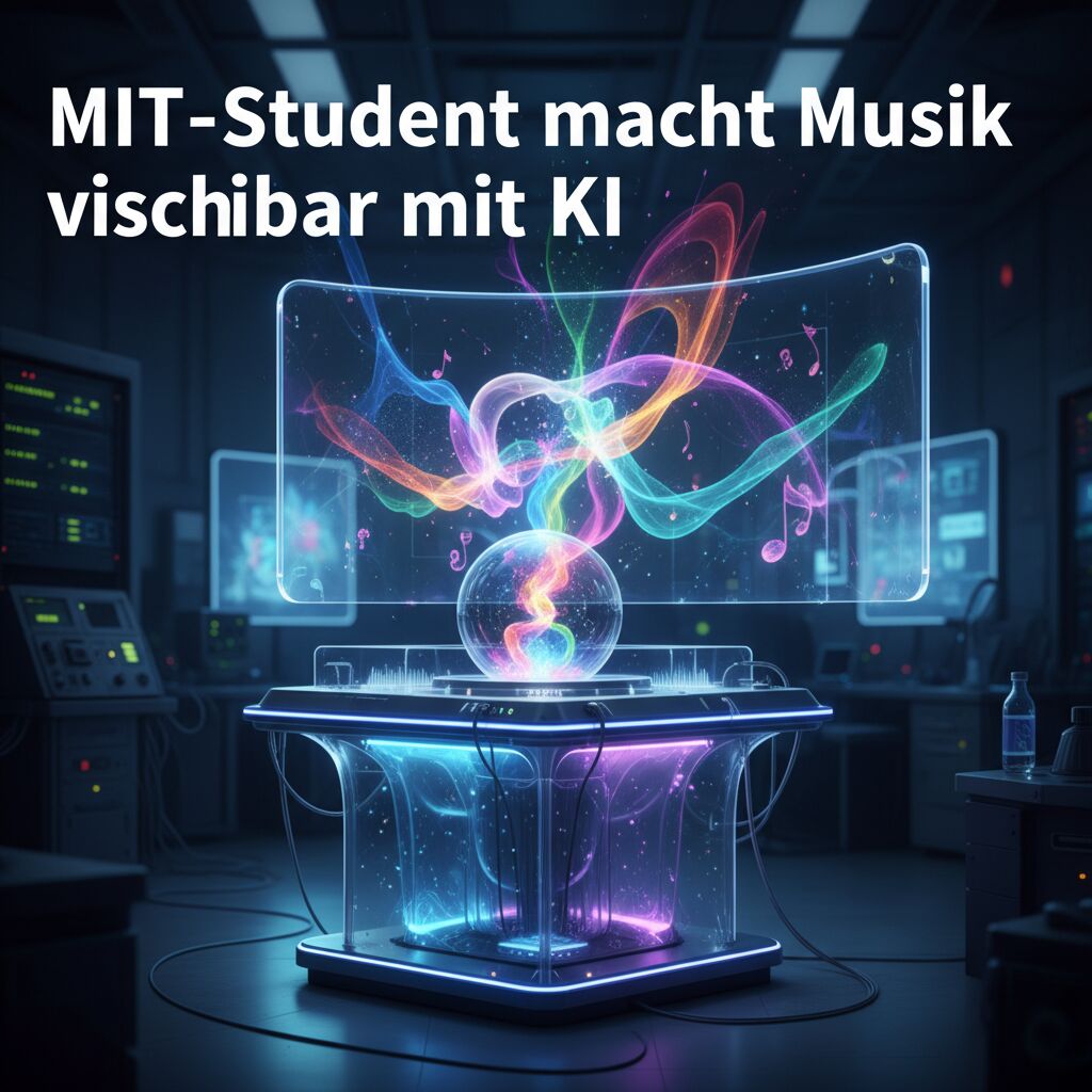 MIT-Student macht Musik sichtbar mit KI