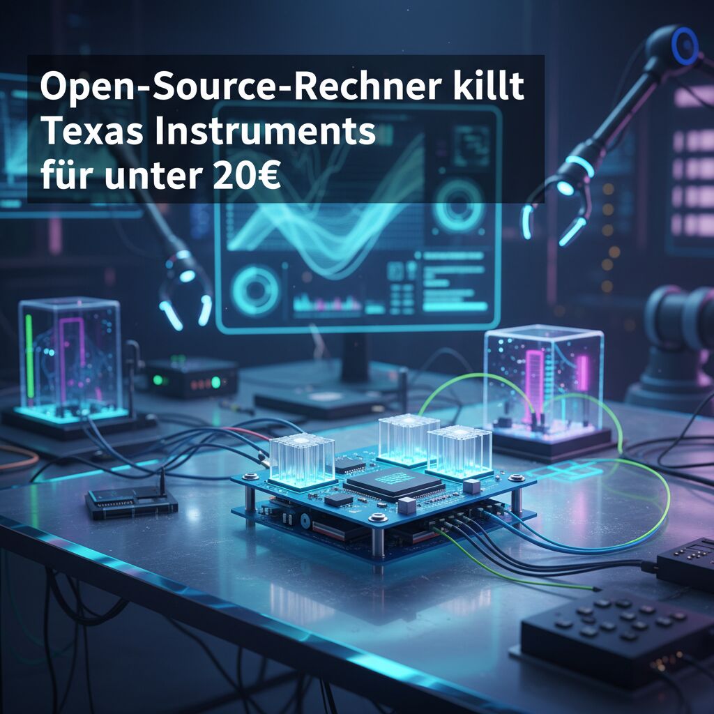 Open-Source-Rechner killt Texas Instruments für unter 20€