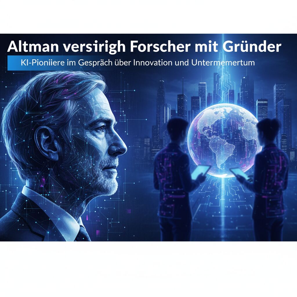 Altman vergleicht Forscher mit Gründern