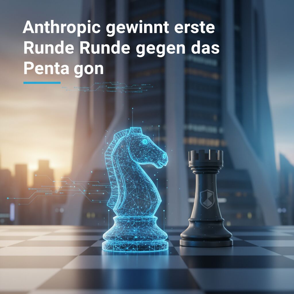Anthropic gewinnt erste Runde gegen das Pentagon