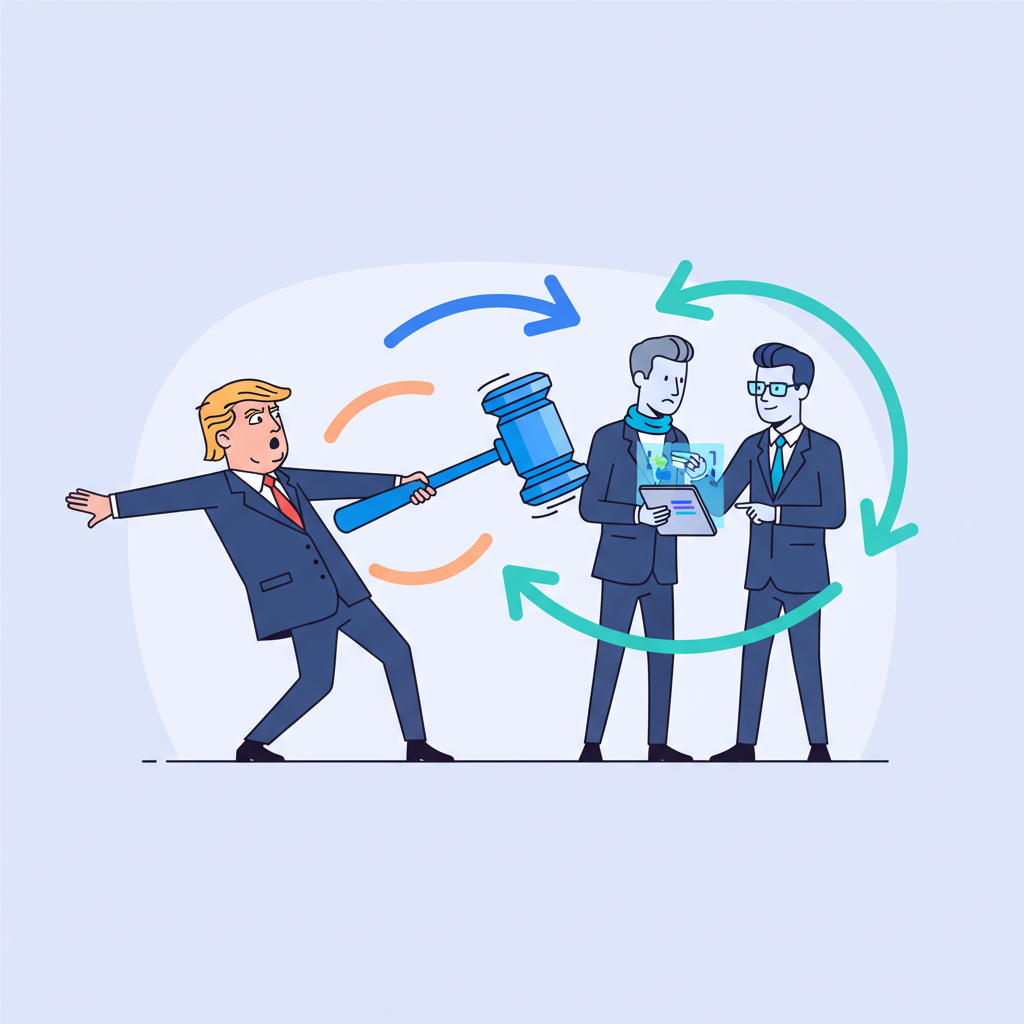 Anthropic verklagt Trump — und brieft ihn trotzdem