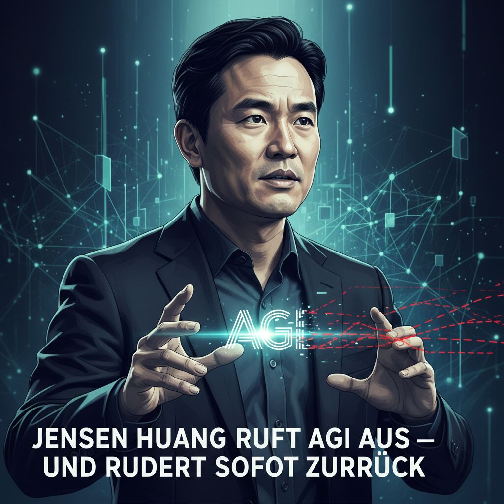 Jensen Huang ruft AGI aus — und rudert sofort zurück
