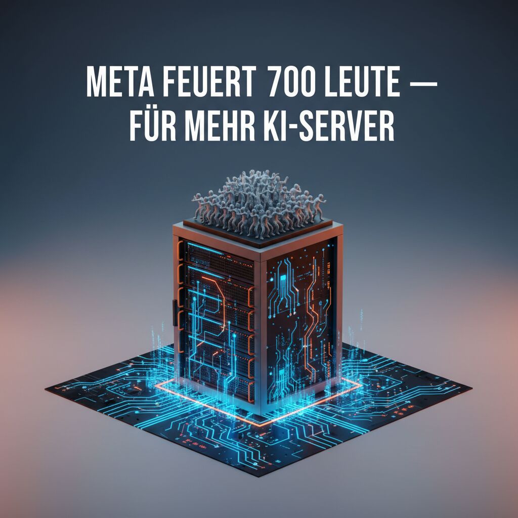 Meta feuert 700 Leute — für mehr KI-Server
