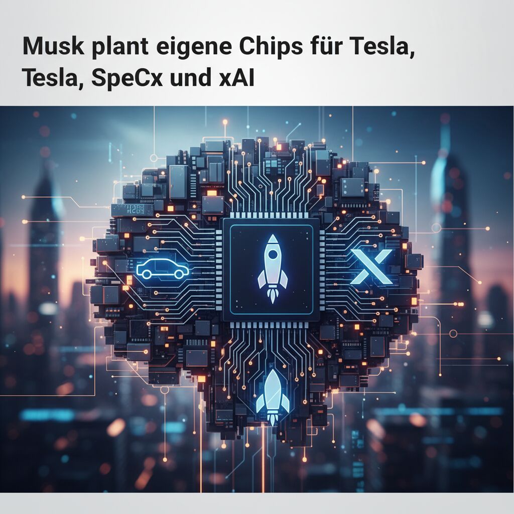 Musk plant eigene Chips für Tesla, SpaceX und xAI