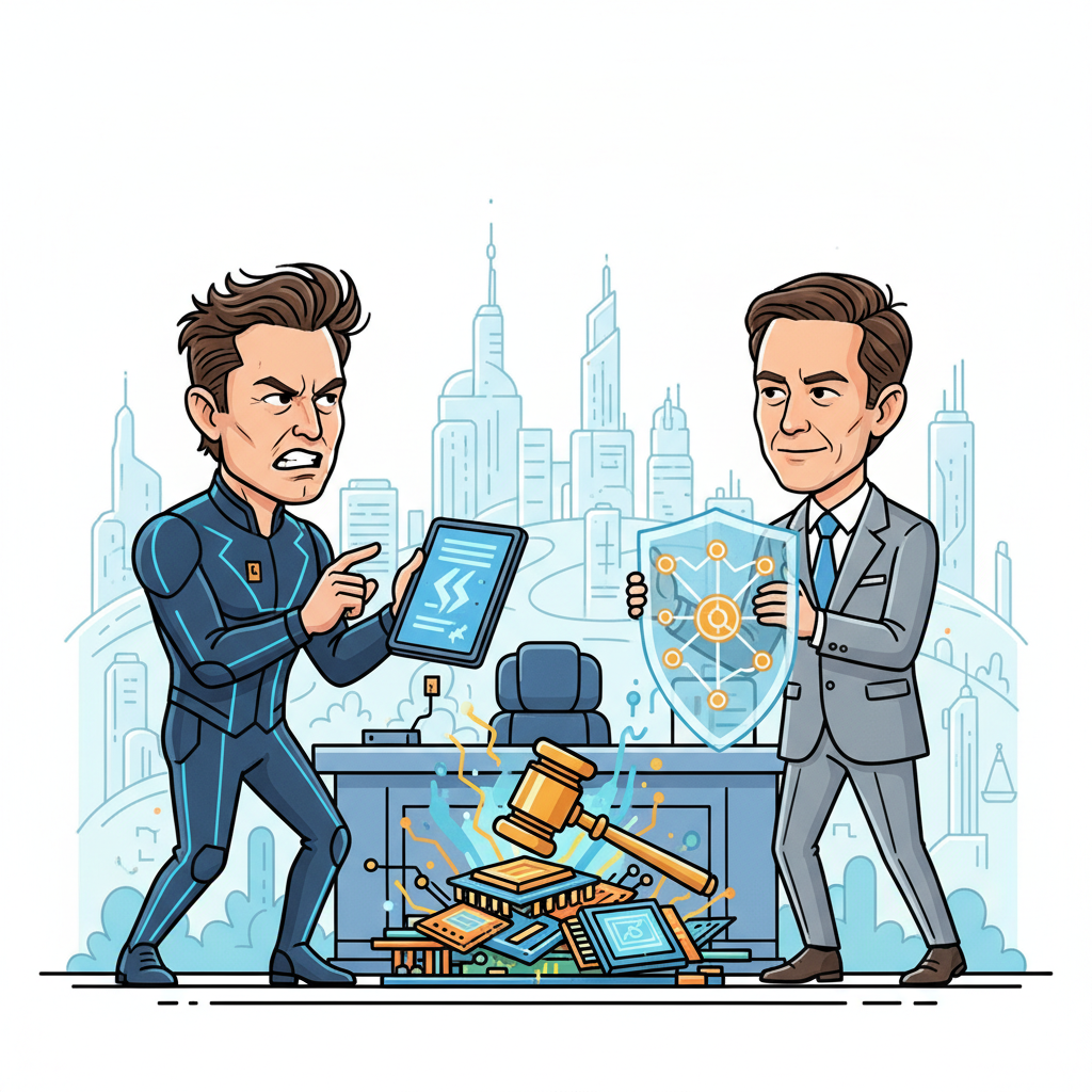 Musk verklagt Altman — Tech-Fehde landet vor Gericht