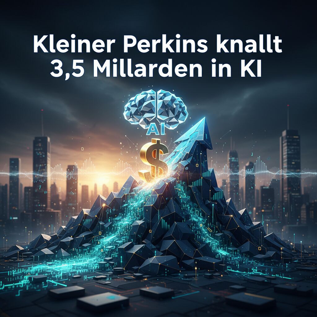 Kleiner Perkins knallt 3,5 Milliarden in KI