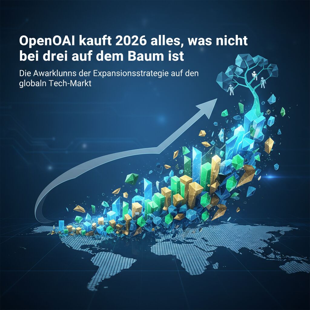 OpenAI kauft 2026 alles, was nicht bei drei auf dem Baum ist