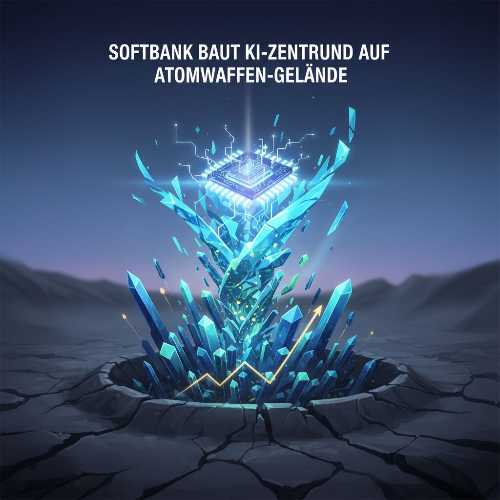 SoftBank baut KI-Zentrum auf Atombombe-Gelände