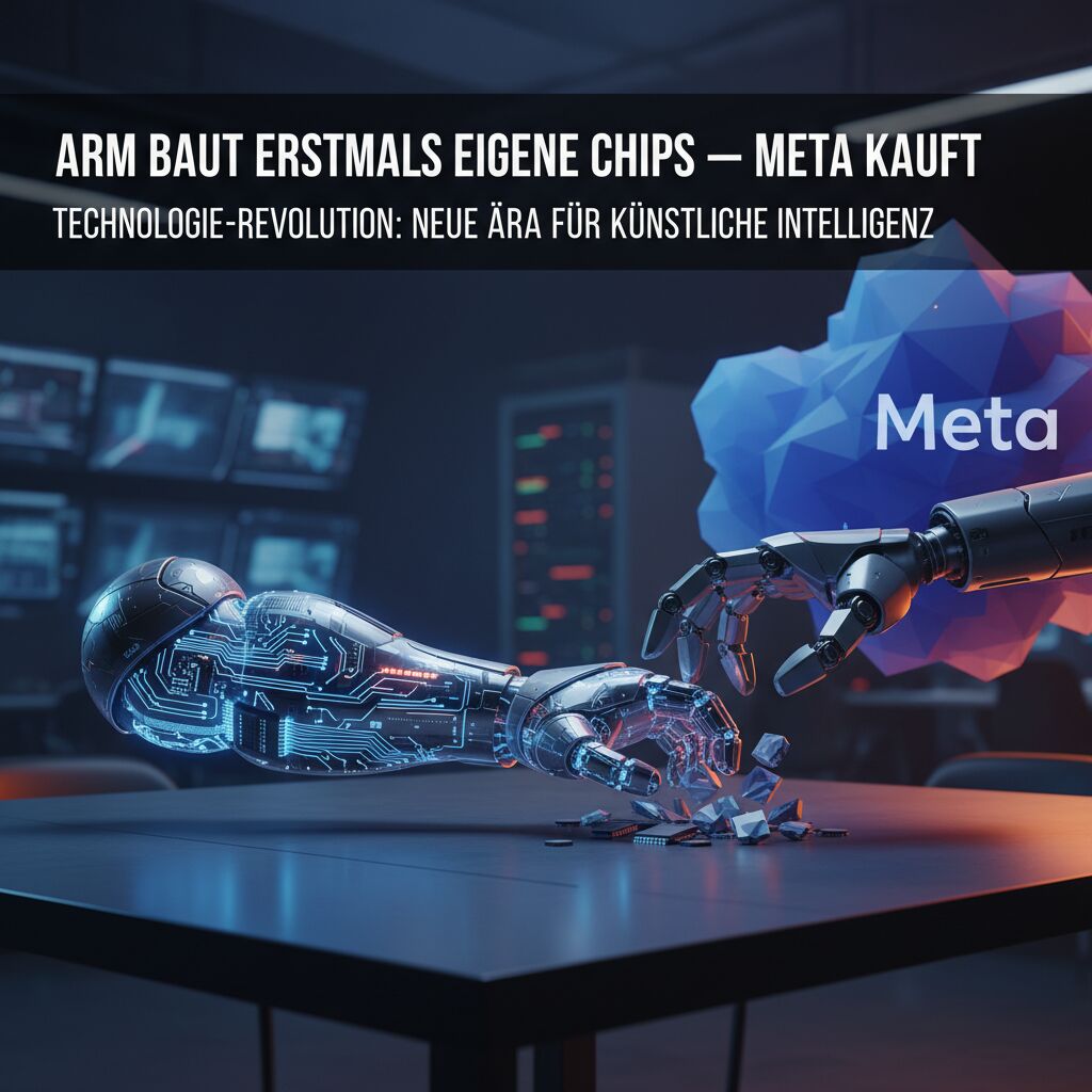 Arm baut erstmals eigene Chips — Meta kauft