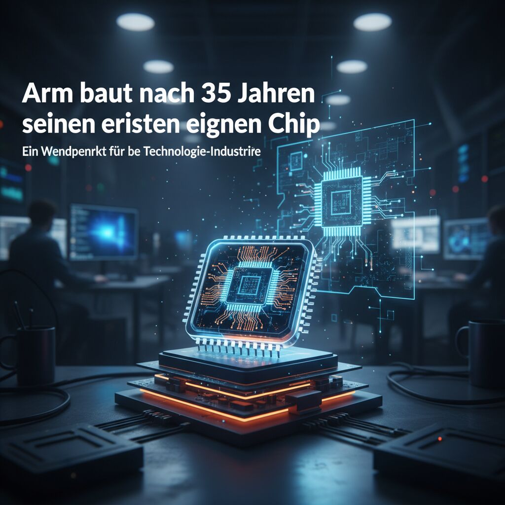Arm baut nach 35 Jahren seinen ersten eigenen Chip