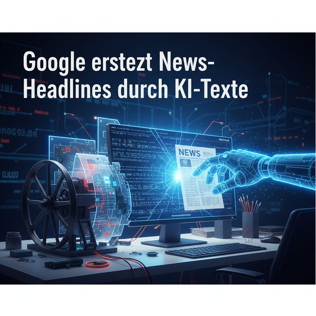 Google ersetzt News-Headlines durch KI-Texte