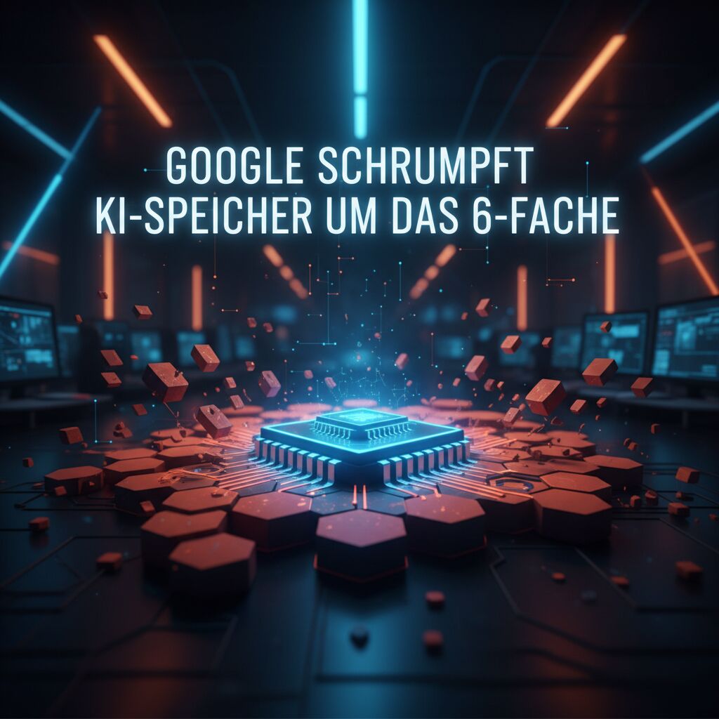 Google schrumpft KI-Speicher um das 6-Fache