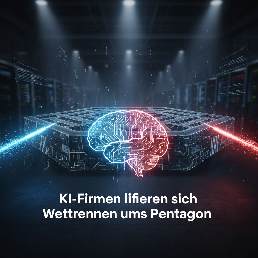 KI-Firmen liefern sich Wettrennen ums Pentagon