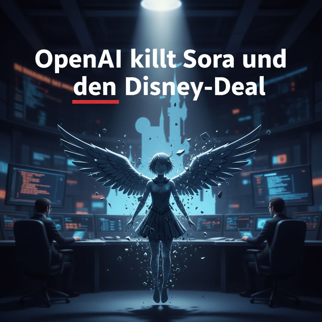 OpenAI killt Sora und den Disney-Deal