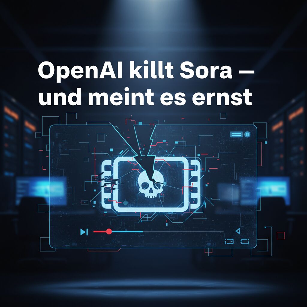 OpenAI killt Sora — und meint es ernst