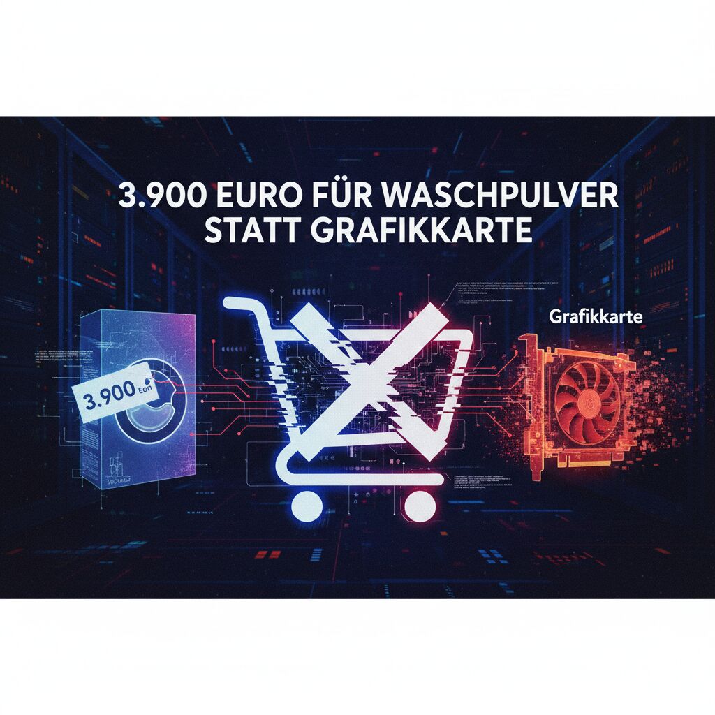 3.900 Euro für Waschpulver statt Grafikkarte