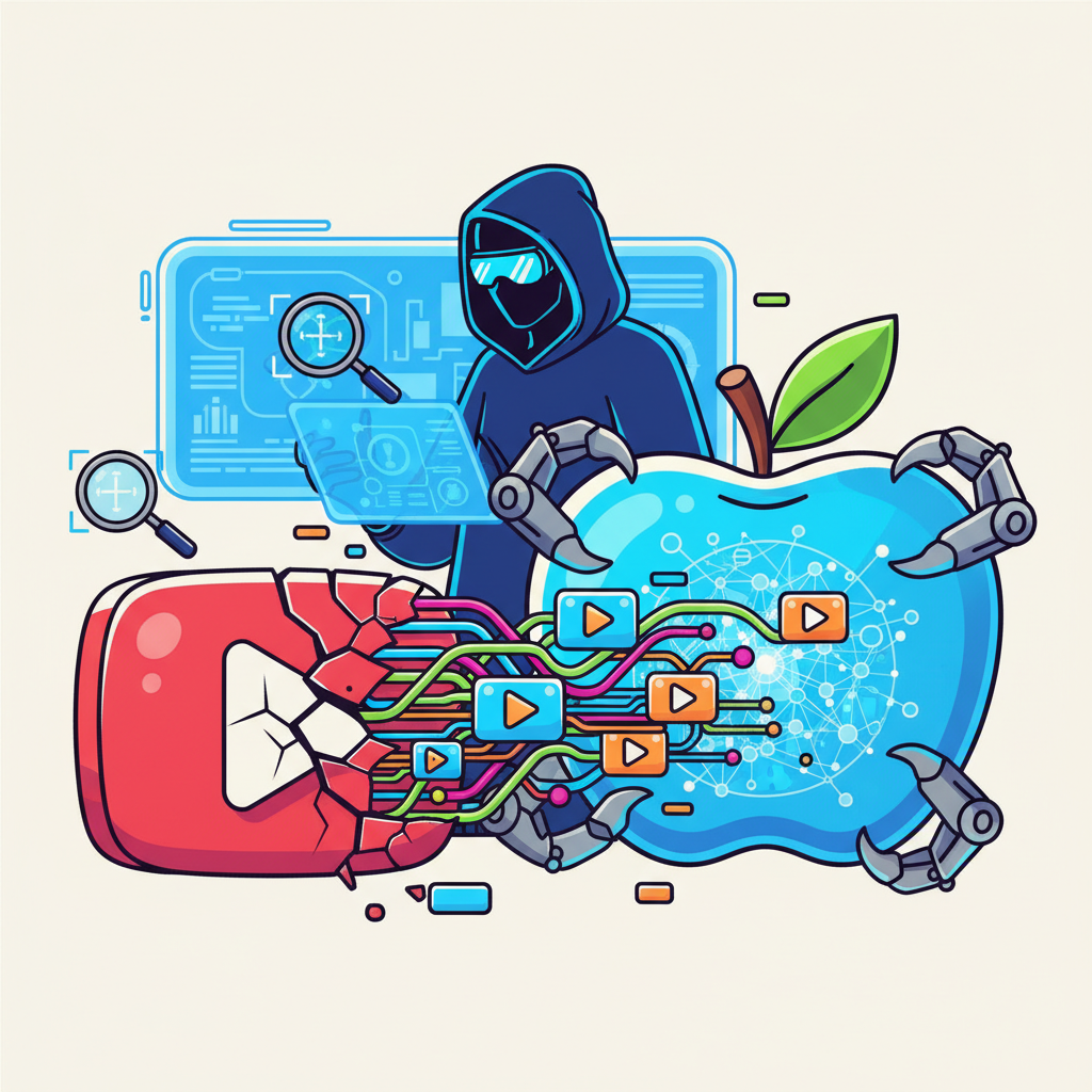 Apple klaut YouTube-Videos für KI-Training