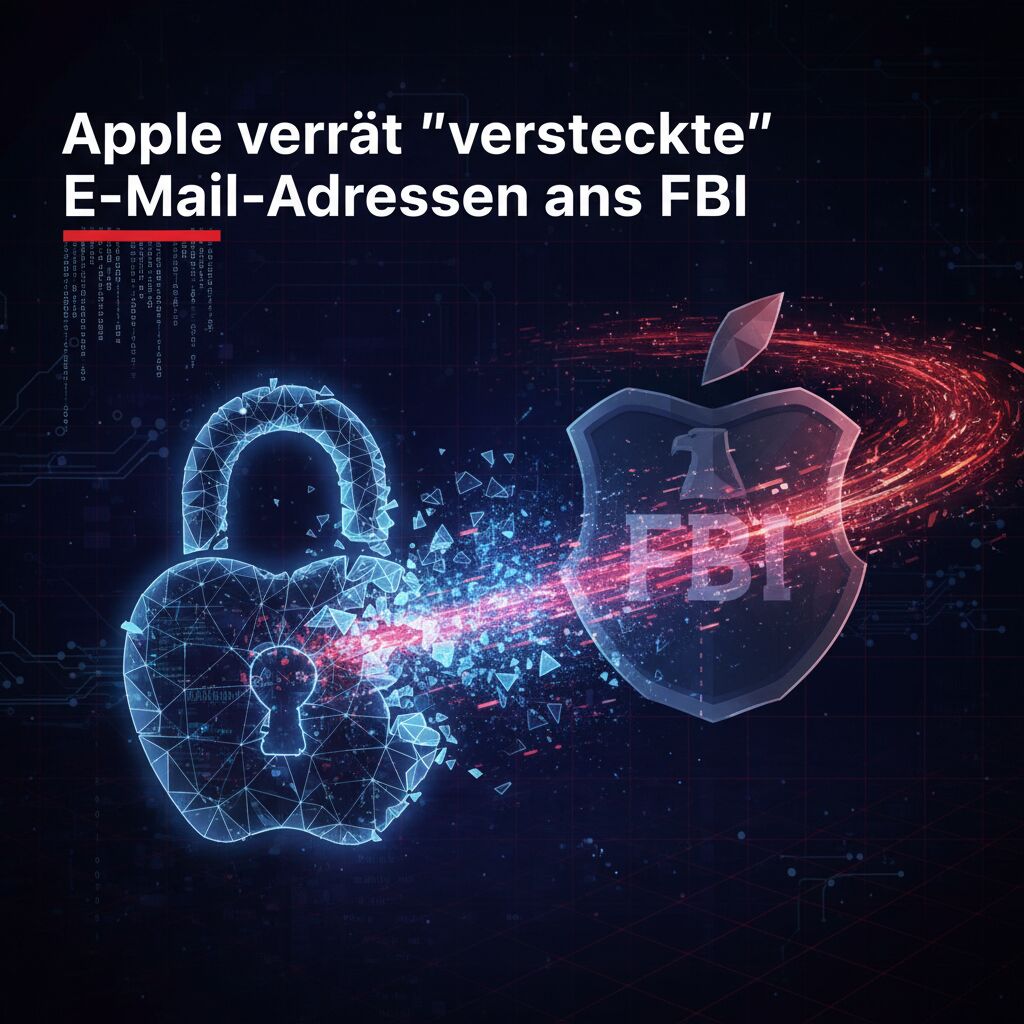 Apple verrät "versteckte" E-Mail-Adressen ans FBI