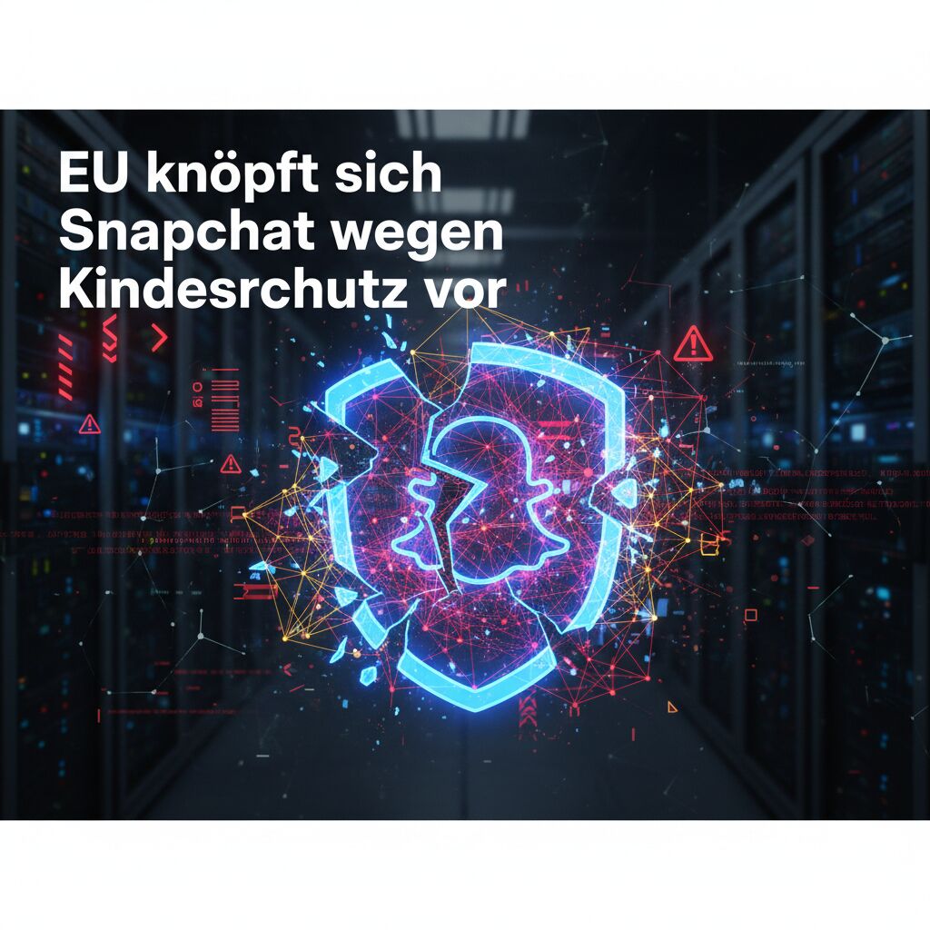 EU knöpft sich Snapchat wegen Kinderschutz vor