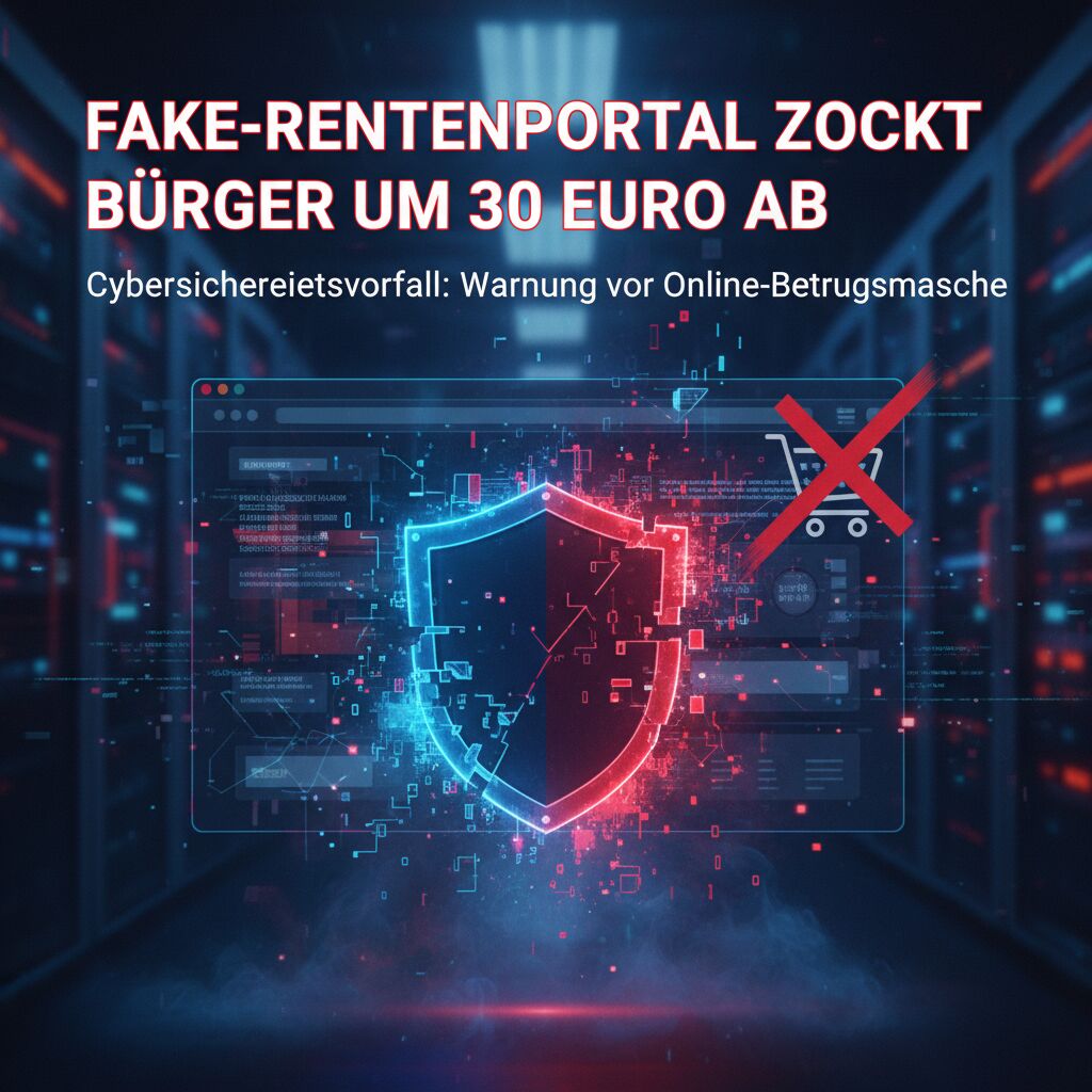 Fake-Rentenportal zockt Bürger um 30 Euro ab