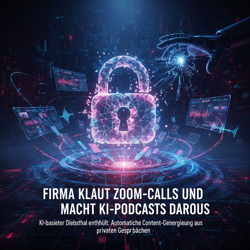 Firma klaut Zoom-Calls und macht KI-Podcasts daraus