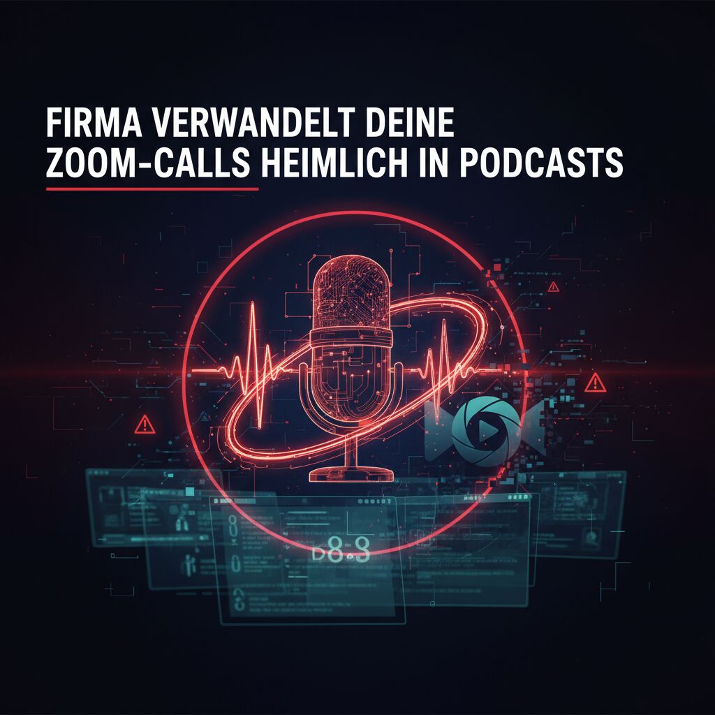 Firma verwandelt deine Zoom-Calls heimlich in Podcasts