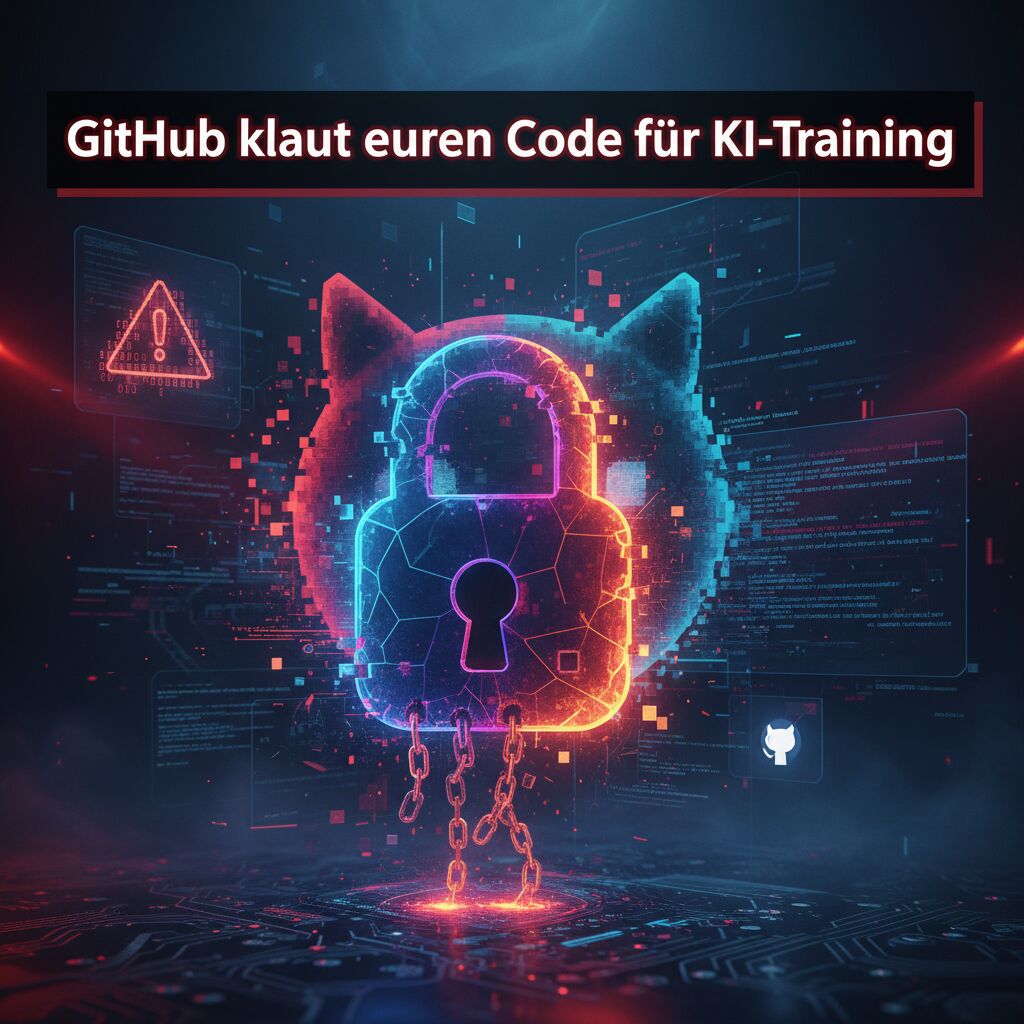 GitHub klaut euren Code für KI-Training