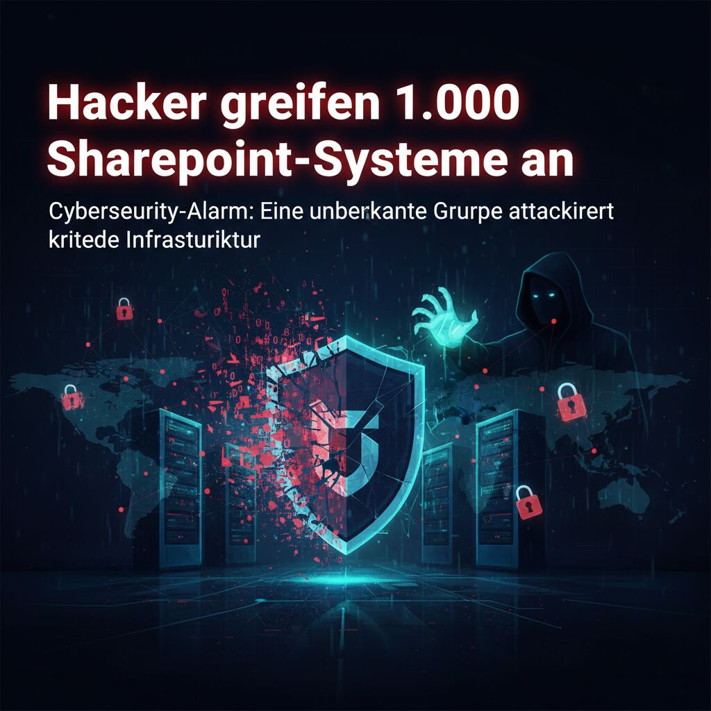 Hacker greifen 1.000 Sharepoint-Systeme an