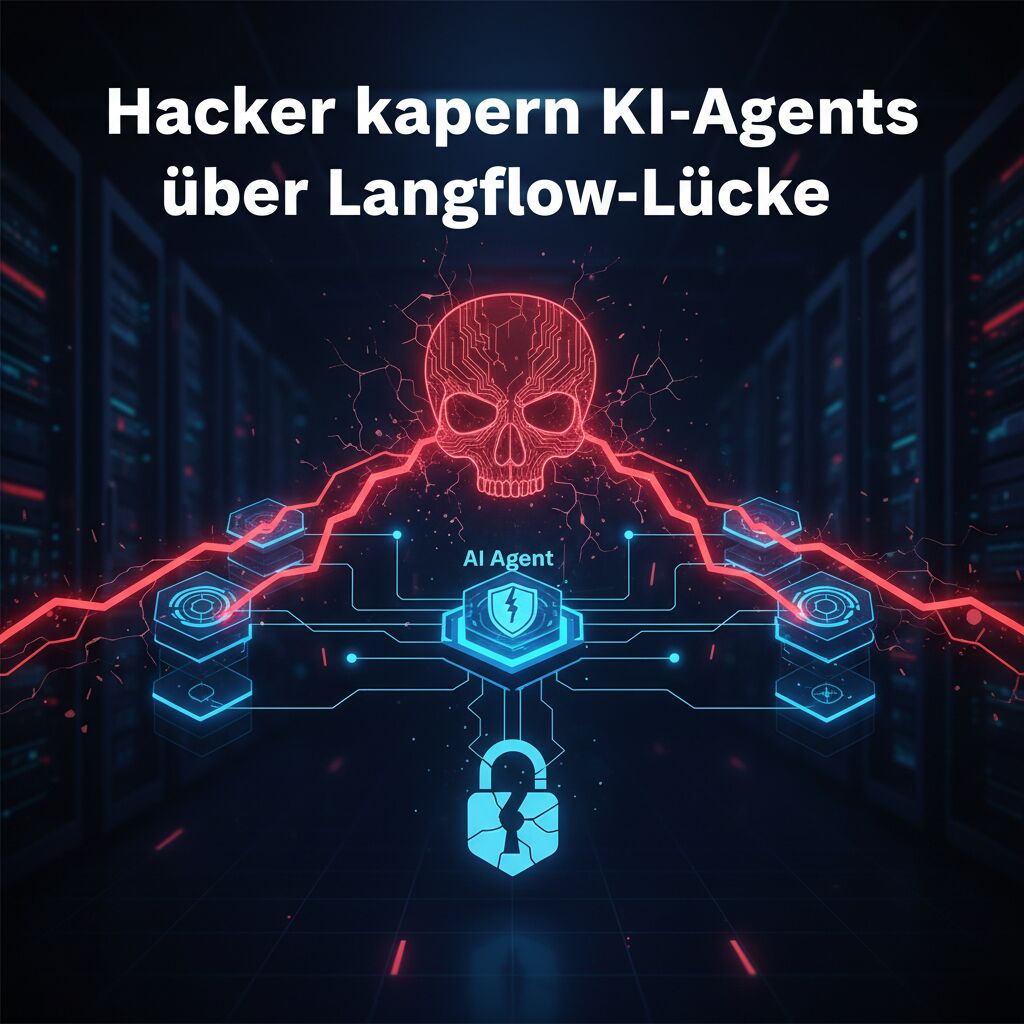 Hacker kapern KI-Agents über Langflow-Lücke