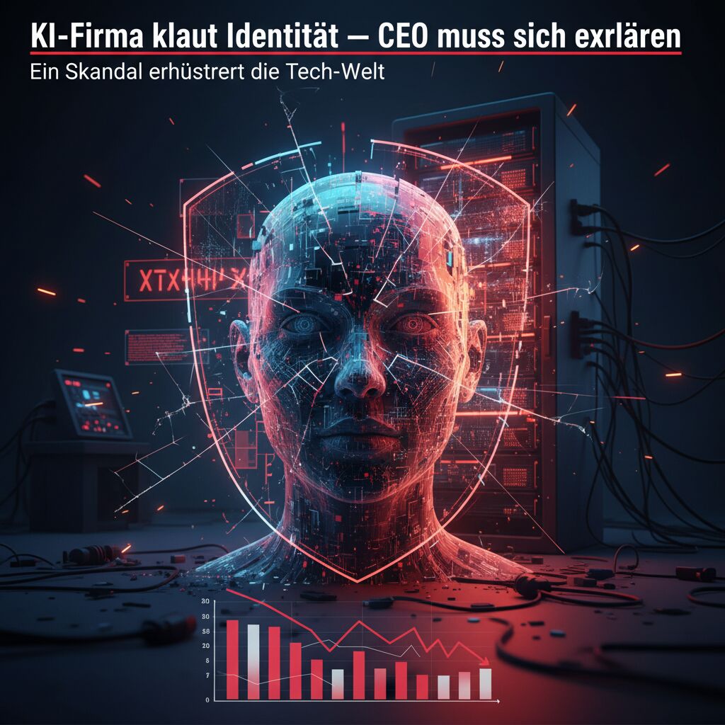 KI-Firma klaut Identität — CEO muss sich erklären