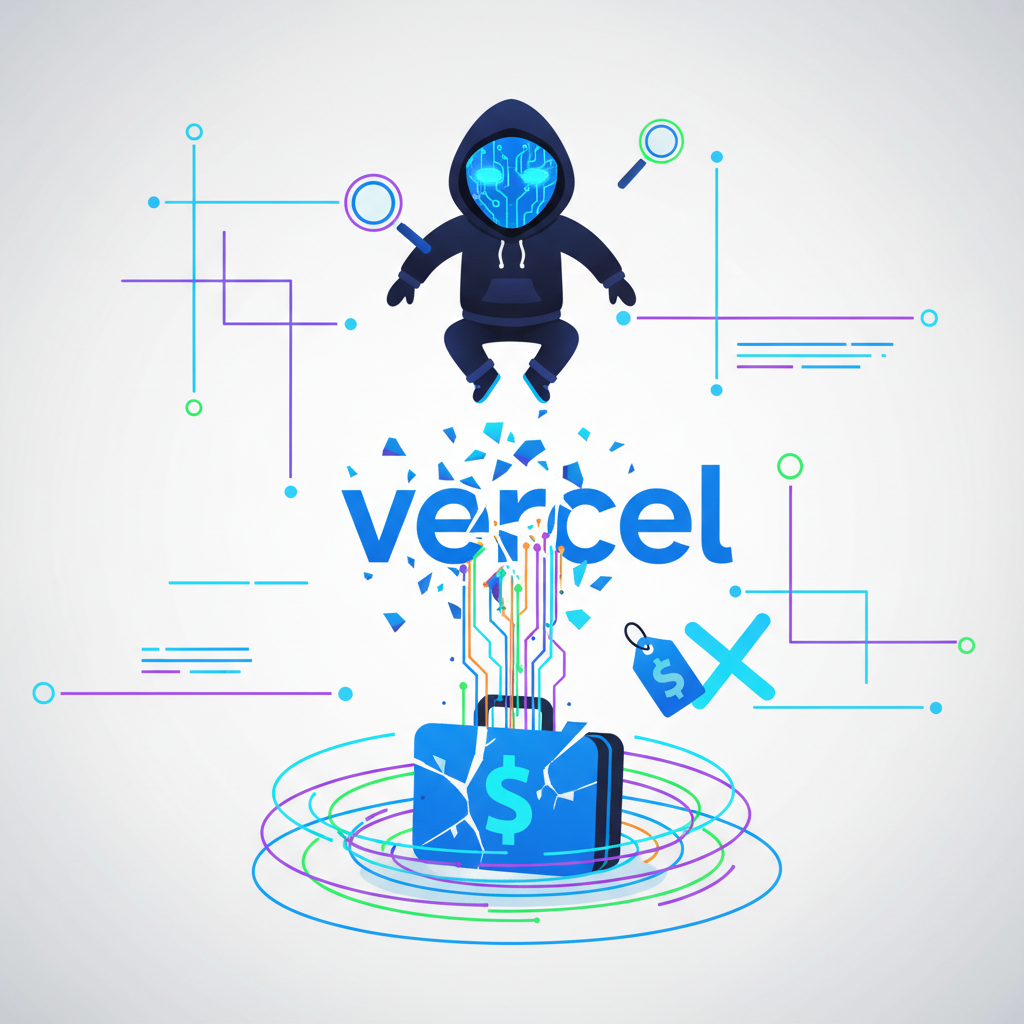 KI-Hacker knackten Vercel — Daten kosten 2 Millionen