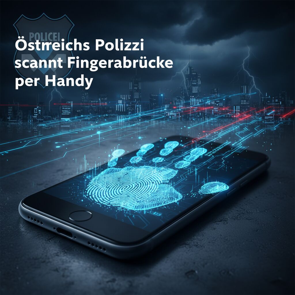 Österreichs Polizei scannt Fingerabdrücke per Handy